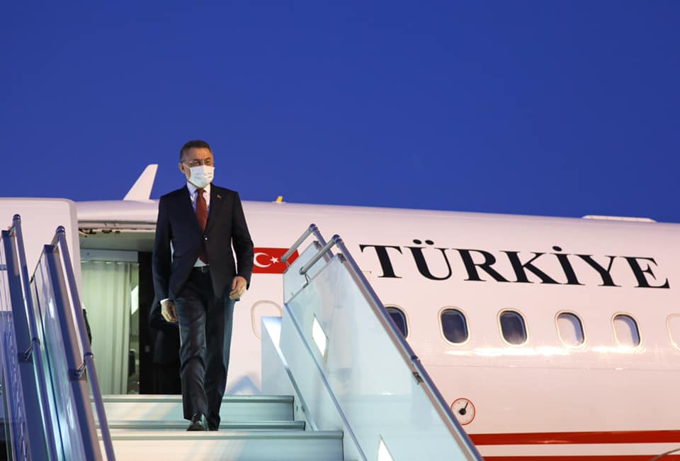 Turkiya vitse-prezidenti Fuat Oktay O'zbekistonga tashrif buyurdi