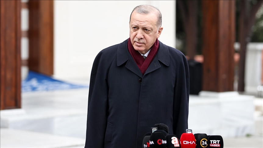 Preziden Erdogan “Maý-iýun aýlarynda sanjymlama tapgyryny tamamlamagy maksat edinýäris” diýdi