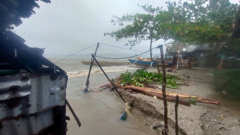 El ciclón Conson en Filipinas: hay apagones de electricidad e inundaciones en muchas zonas