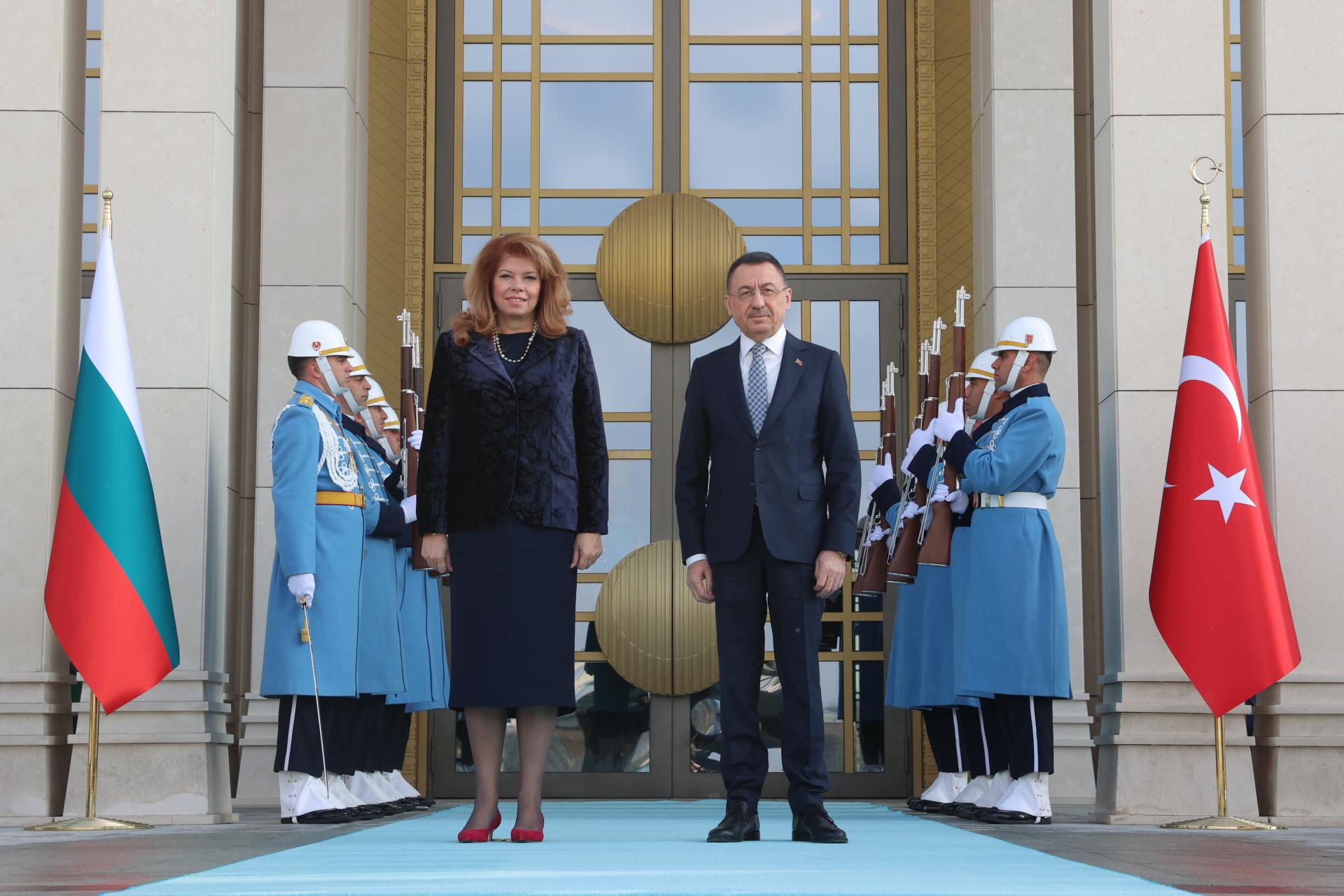 Bolgariya vitse-prezidenti Iliyana Yotova Turkiyaga tashrif buyurdi
