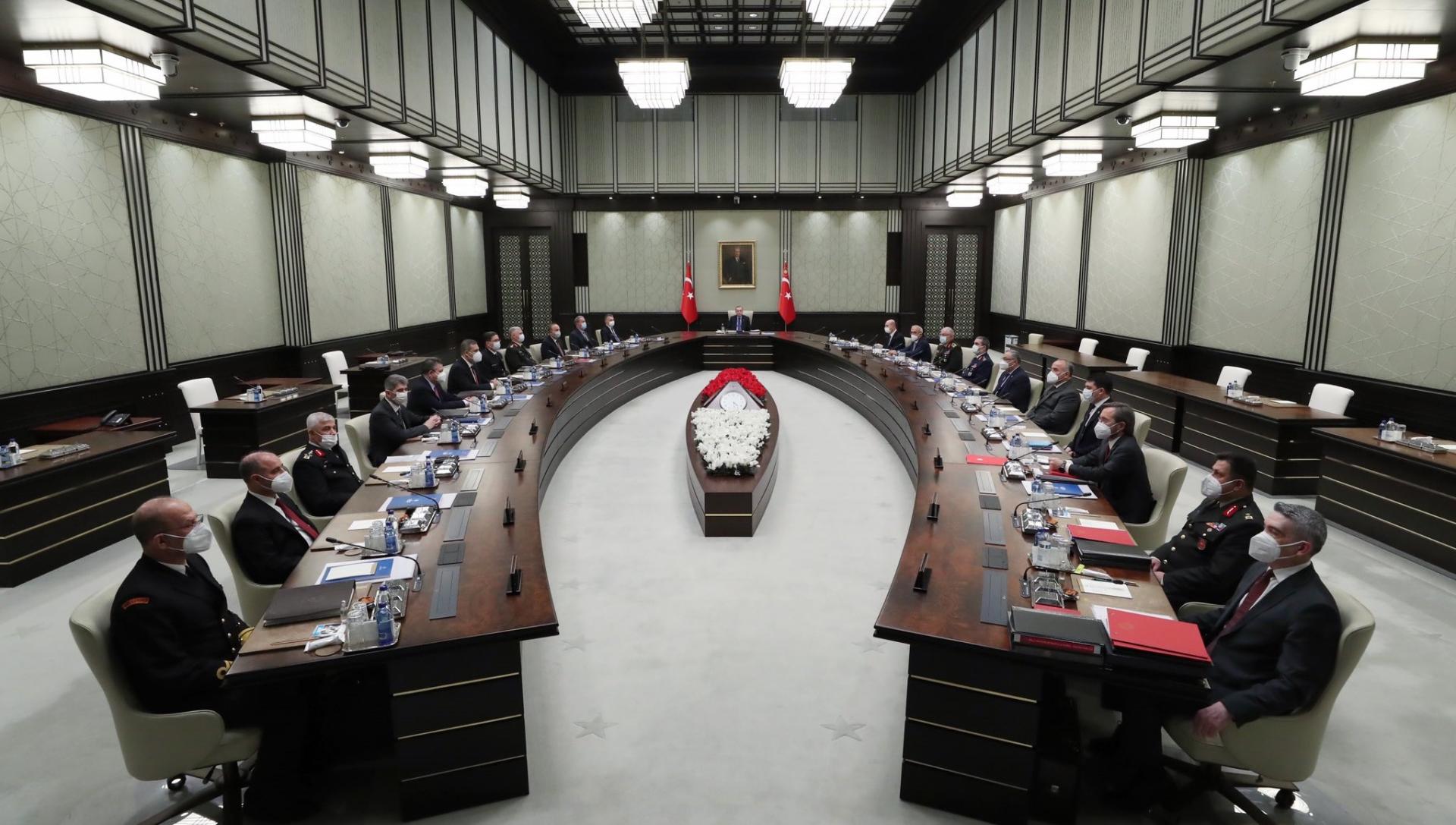 Sastanak Vijeća za nacionalnu sigurnost (MGK) Turske