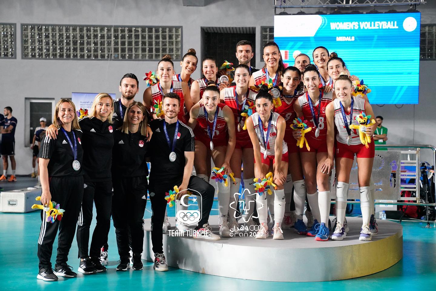 ترک قومی والی بال ٹیم نے نقرئی تمغہ جیت لیا