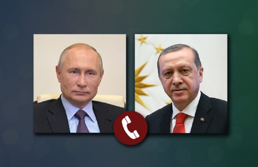 Τηλεφωνική επικοινωνία με τον Πούτιν είχε ο Ερντογάν