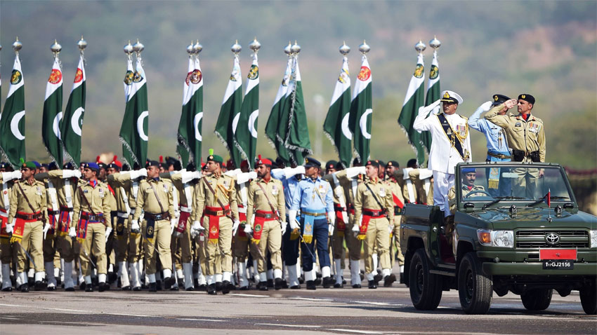 یوم پاکستان تقریبات کے سلسلے میں عظیم الشان پریڈ کل ہوگی
