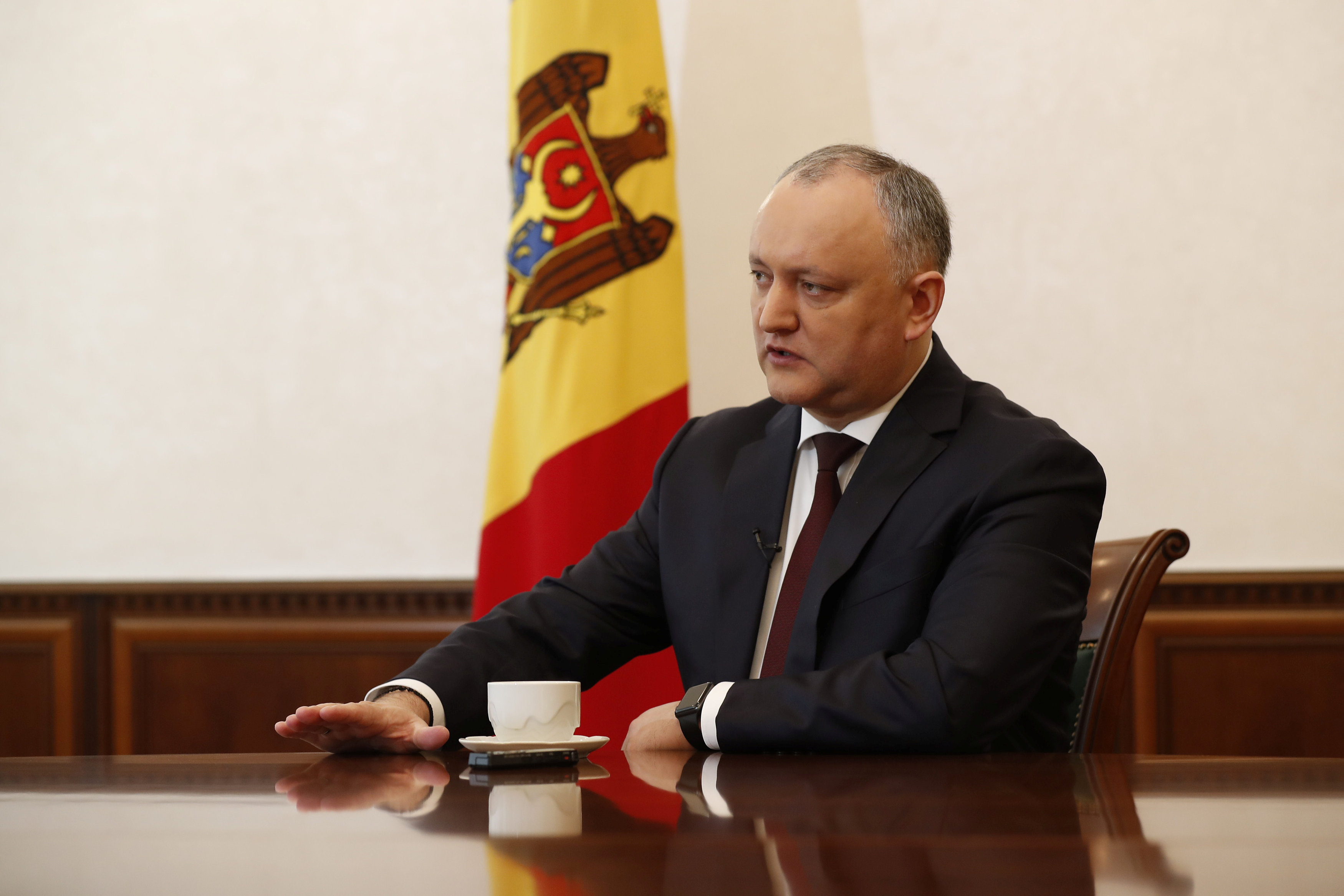 Fostul președinte al Republicii Moldova reținut pentru 72 de ore