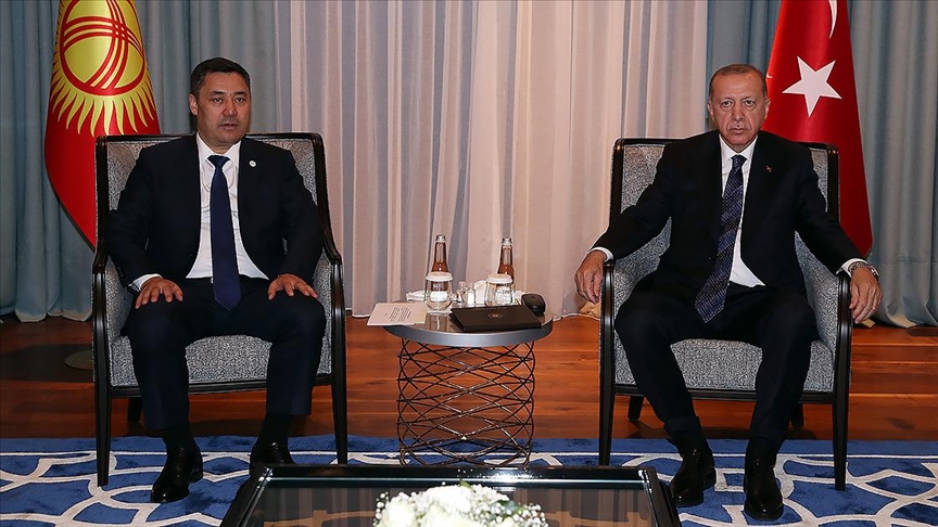 روسای جمهور تورکیه و قرقیزستان بر گسترش همکاری‌های بین دو کشور تاکید کردند