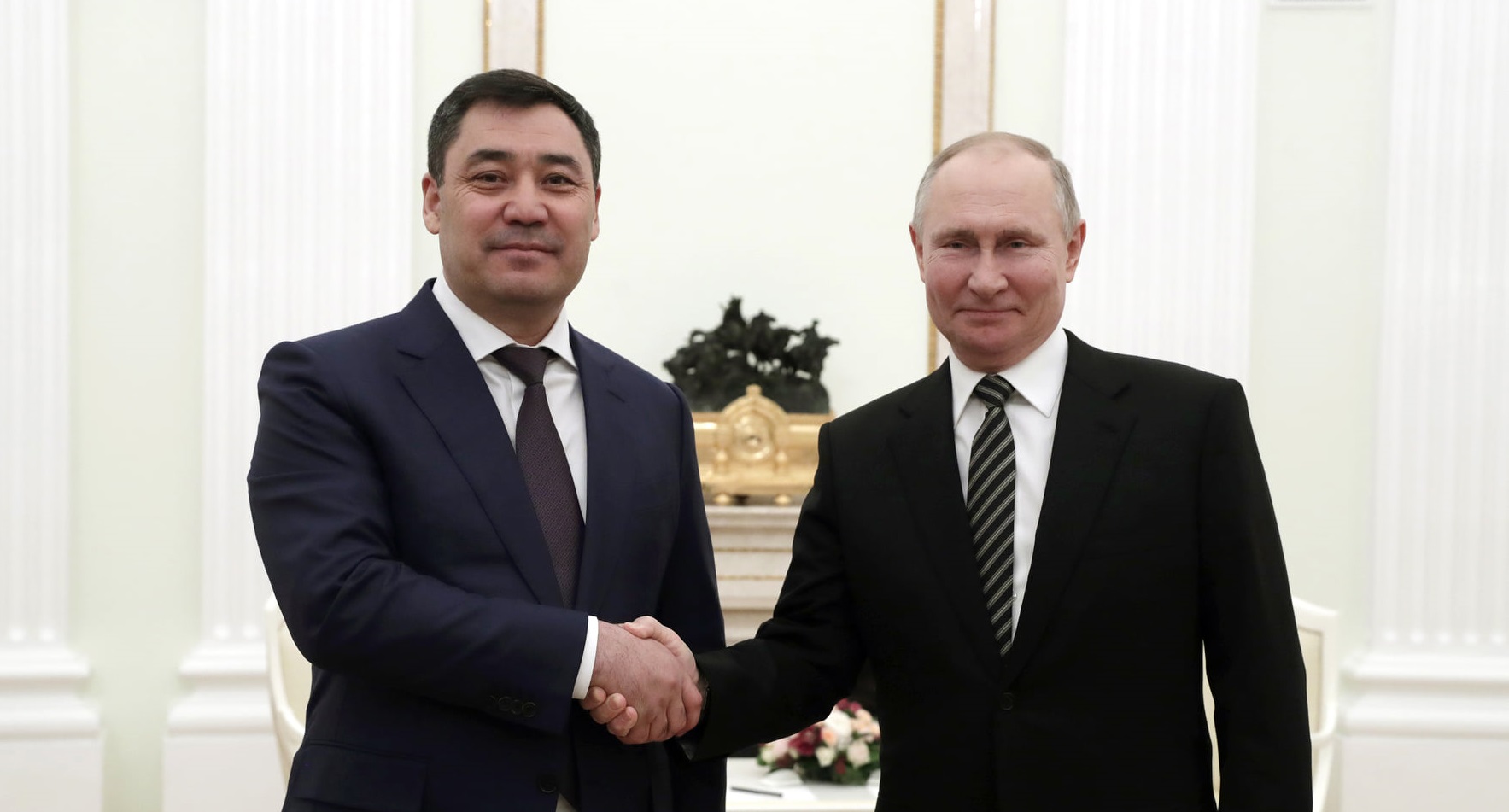 Qirgʻiziston prezidenti Sadir Japarov Rossiyaga tashrif buyurdi
