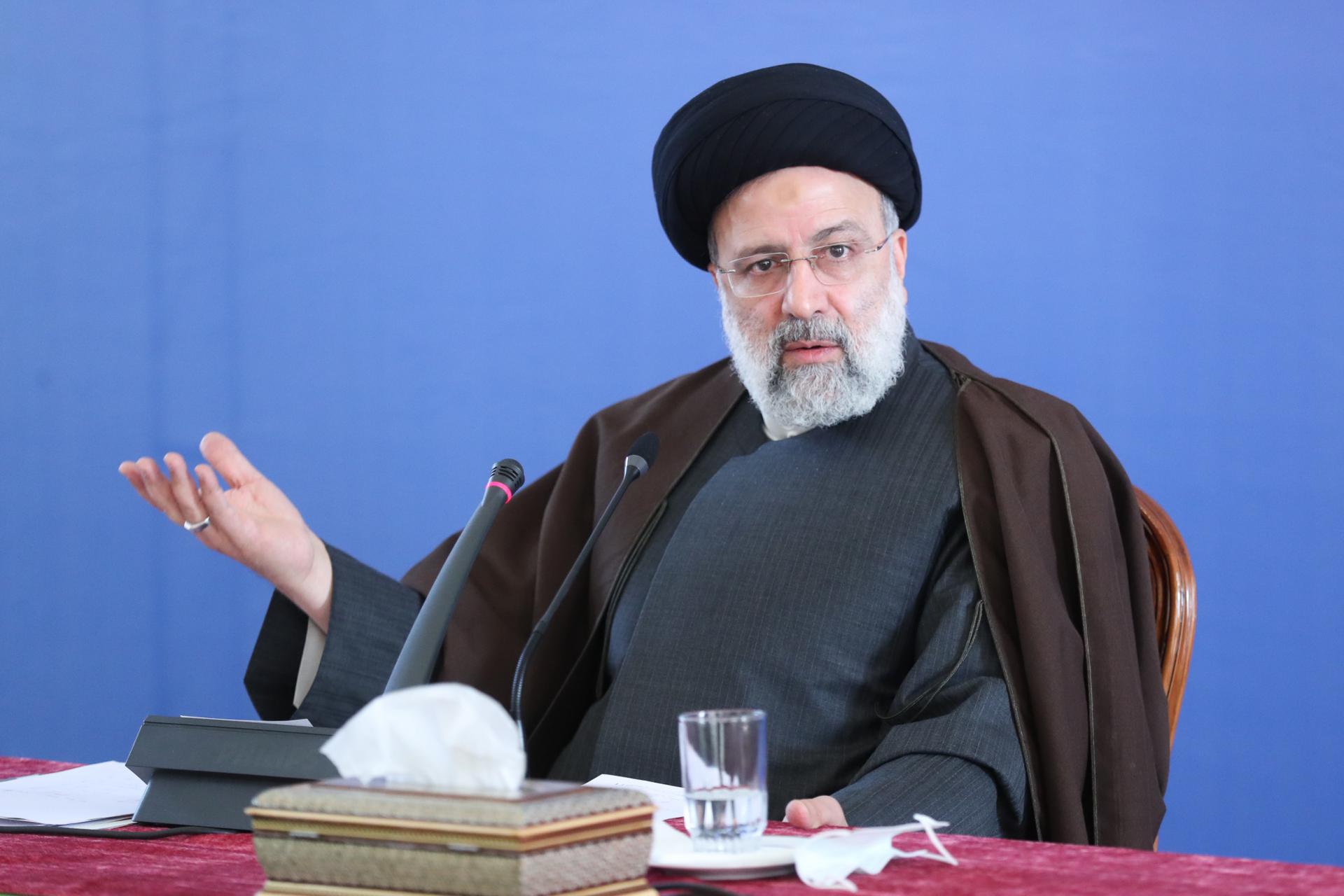 ایران کے خلاف بے بنید الزامات کا سلسلہ ختم کیا جائے:رئیسی