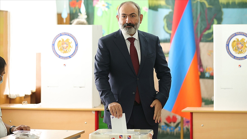 حزب حاکم ارمنستان به رهبری پاشینیان پیروز انتخابات این کشور