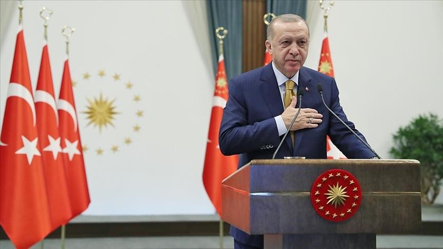 erdoghan: türkiyening térrorluqqa qarshi kürishi qanuniy asasqa ige