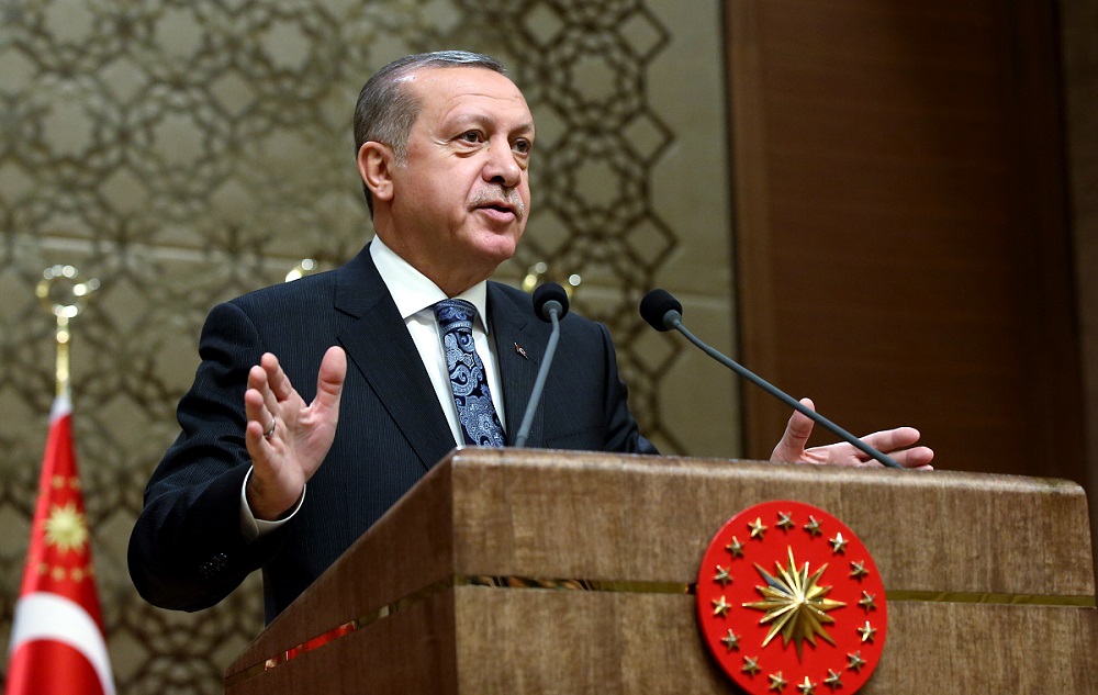 Presidente Erdogan riceve i rappresentanti del settore turistico