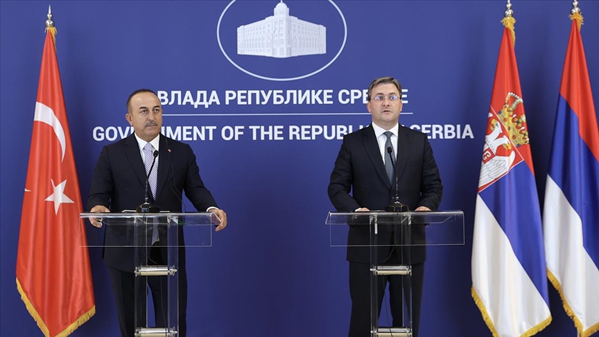 чавушоғлу сербийә дипломатийә министири билән телефонлашти