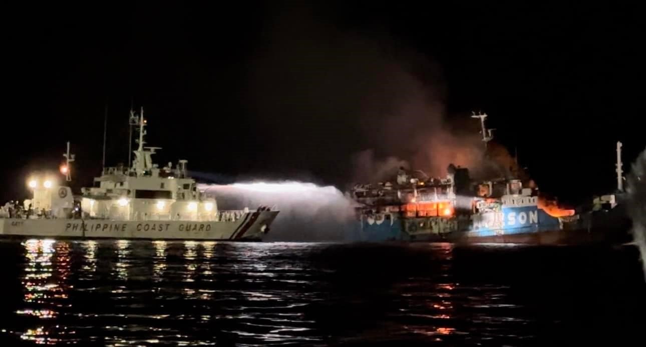 Incendio en ferry en Filipinas resultó con muertos