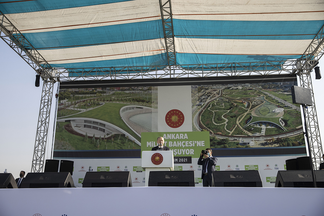 Erdogan tha se Ankaraja do të jetë qyteti lokomotivë i 'Revolucionit të Zhvillimit të Gjelbër'