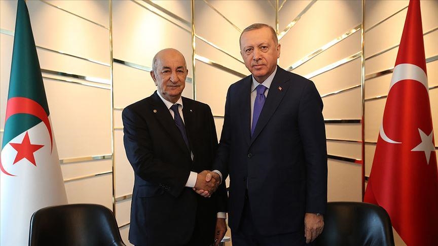 阿尔及利亚总统特本访问土耳其