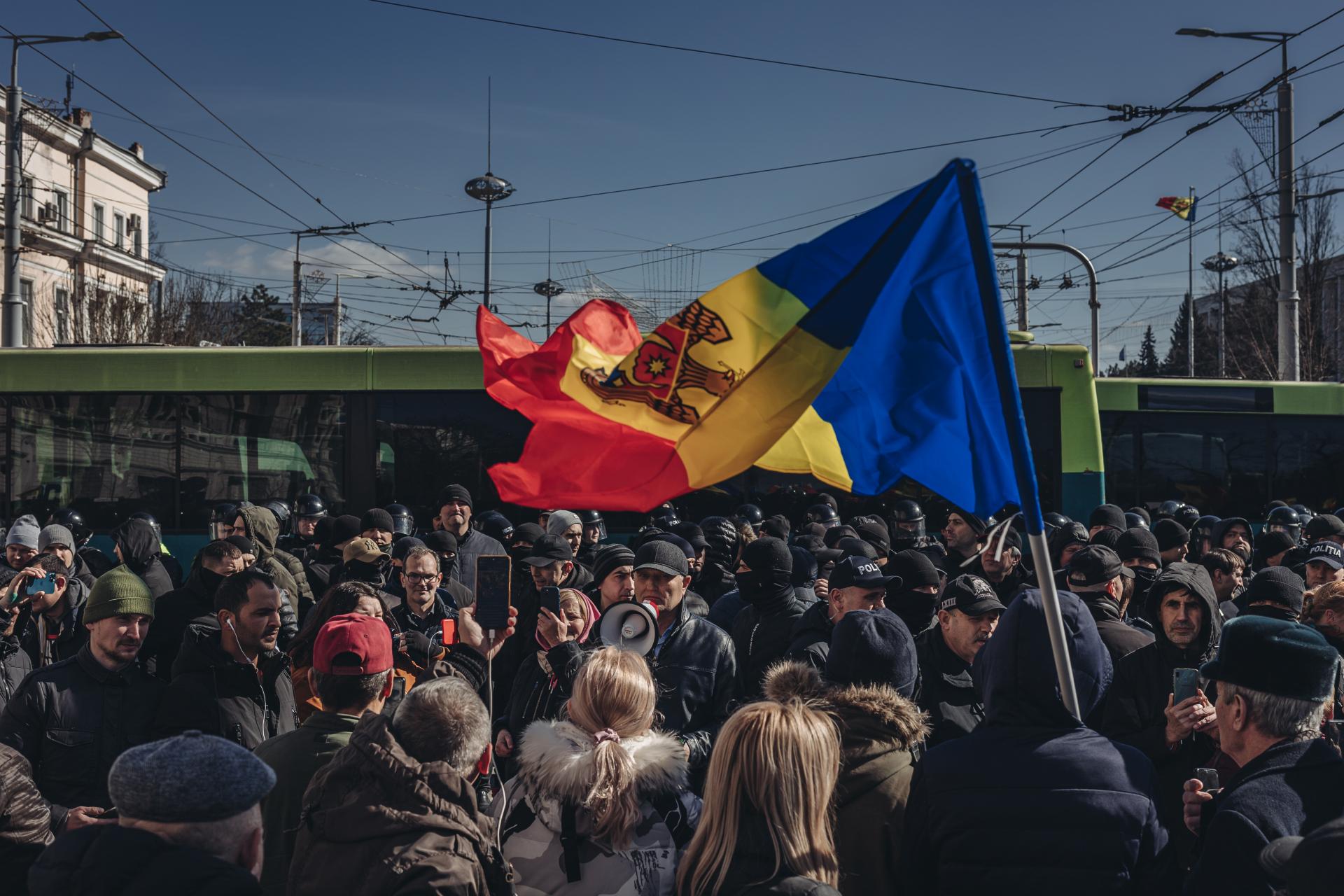 Proteste antiguvernamentale în Republica Moldova