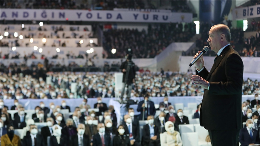 انتخاب مجدد اردوغان به عنوان رئیس حزب عدالت و توسعه ترکیه