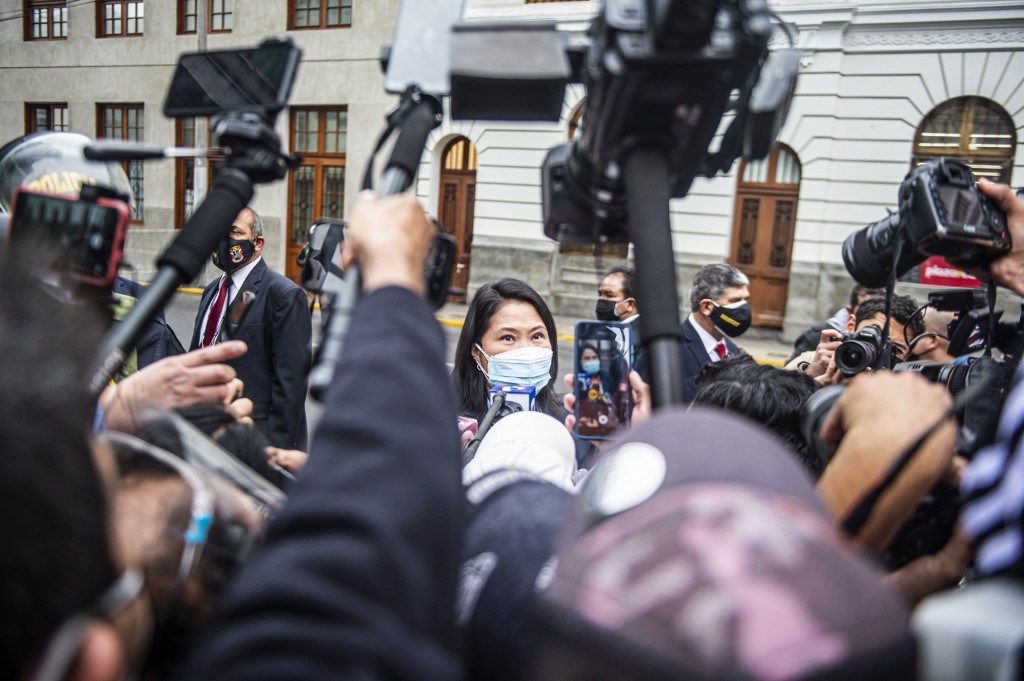 Juez en Perú niega pedido de la Fiscalía para que Keiko Fujimori vuelva a la cárcel