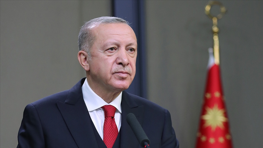 Prezident Erdogan Madride gitmeden ozal metbugat ýygnagyny geçirdi