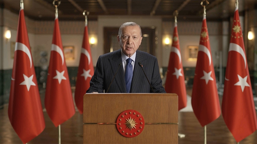 Претседателот Ердоган испрати видео порака до „Регионалната финансиска конференција“