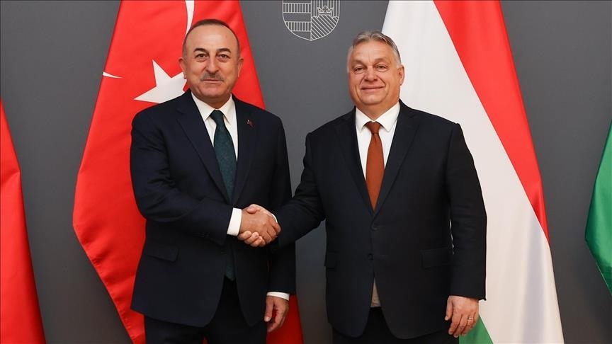 وزیر امور خارجه ترکیه با نخست وزیر مجارستان دیدار کرد