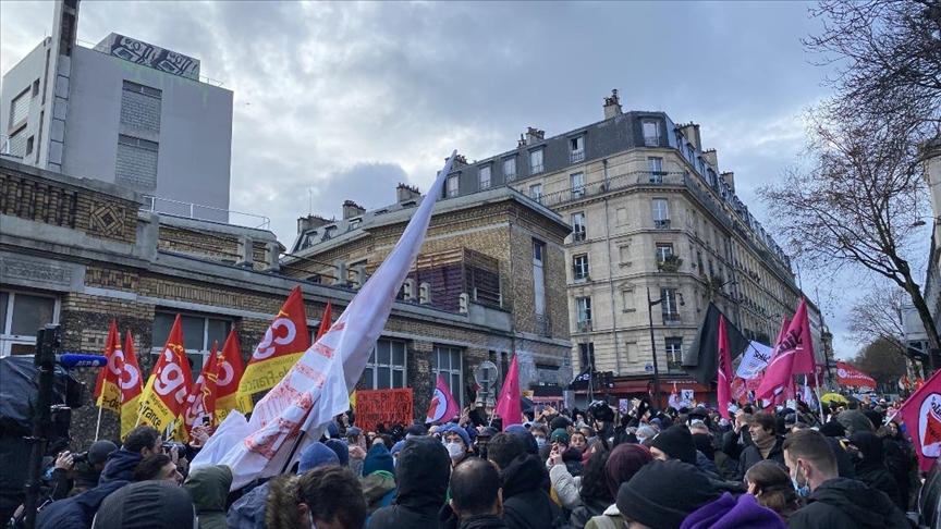 Manifestation anti-Zemmour à Paris