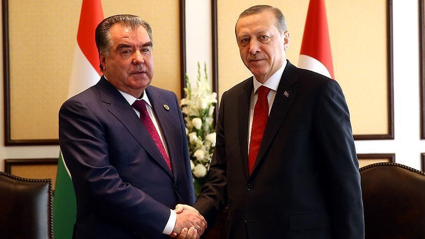 گفتگوی تلفنی روسای جمهور ترکیه و تاجیکستان