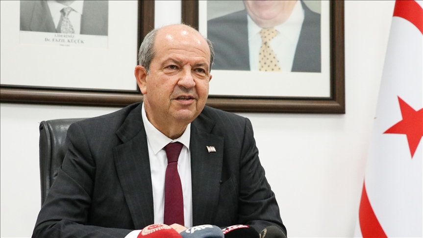 Felicitación del presidente turco chipriota sobre la vacuna nacional de TURKOVAC
