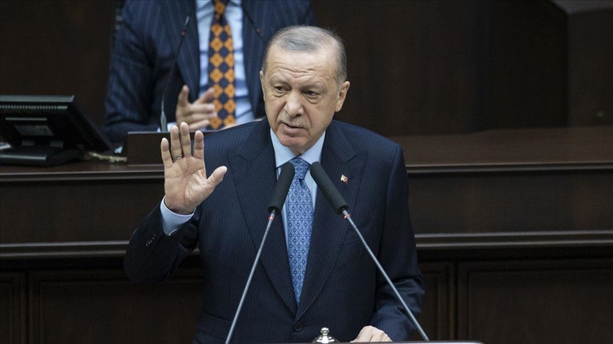 Prezident Erdogan partiýasynyň TBMM-däki maslahatynda çykyş etdi