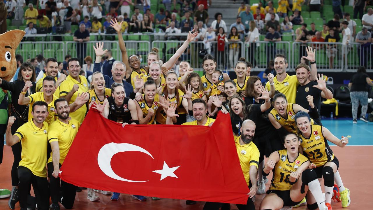 Voleibol femenino: VakıfBank es campeón de Europa por quinta vez
