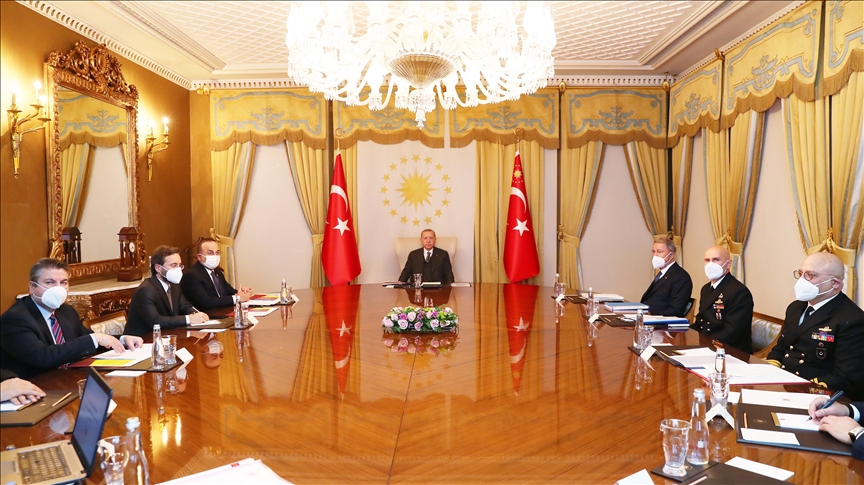 Эрдоган тышкы саясатты баалоо жыйынына жетекчилик кылды