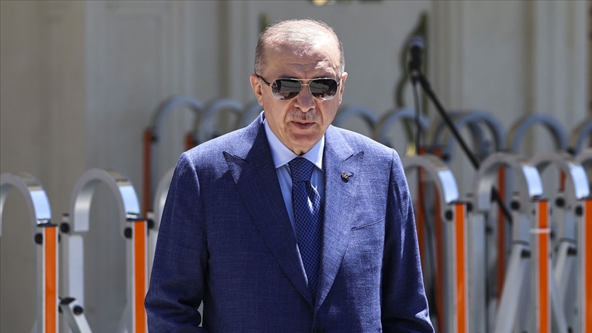 شمالی قبرصی ترک جمہوریہ کی پارلیمنٹ کو سوموار کو خوشخبری سناوں گا : صدر ایردوان