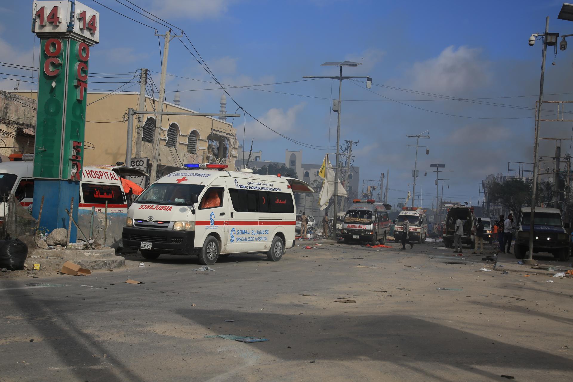 有消息称索马里安全部部长在酒店袭击中受伤