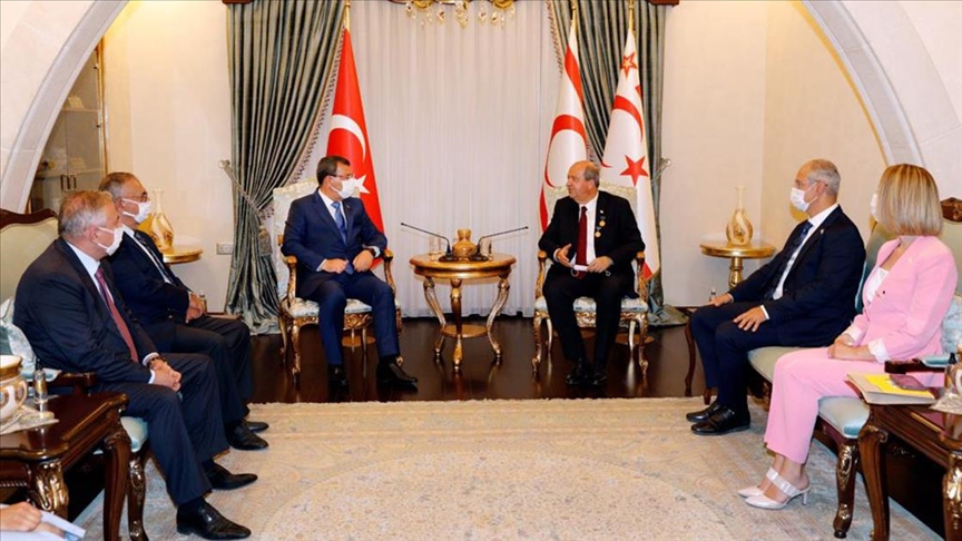 Az Észak-ciprusi Török Köztársaságba látogatott az azeri parlament küldöttsége