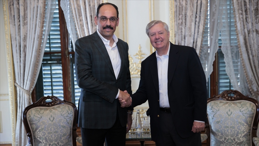 Il portavoce della Presidenza Kalin incontra il senatore statunitense Graham