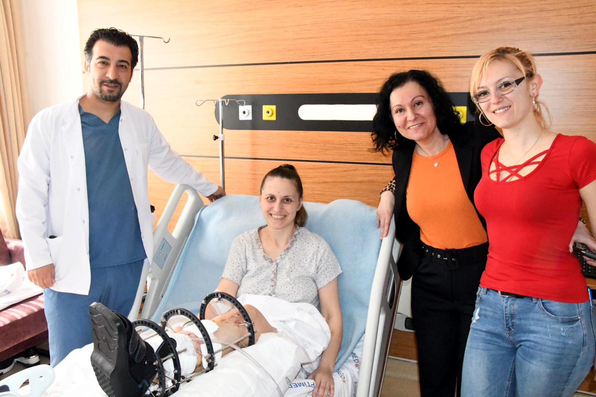 Българка спаси крака си в частна болница в Чорлу...