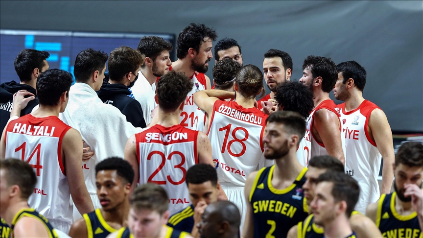 A török férfi kosárlabda-válogatott részt vesz az EuroBasket 2022-ben