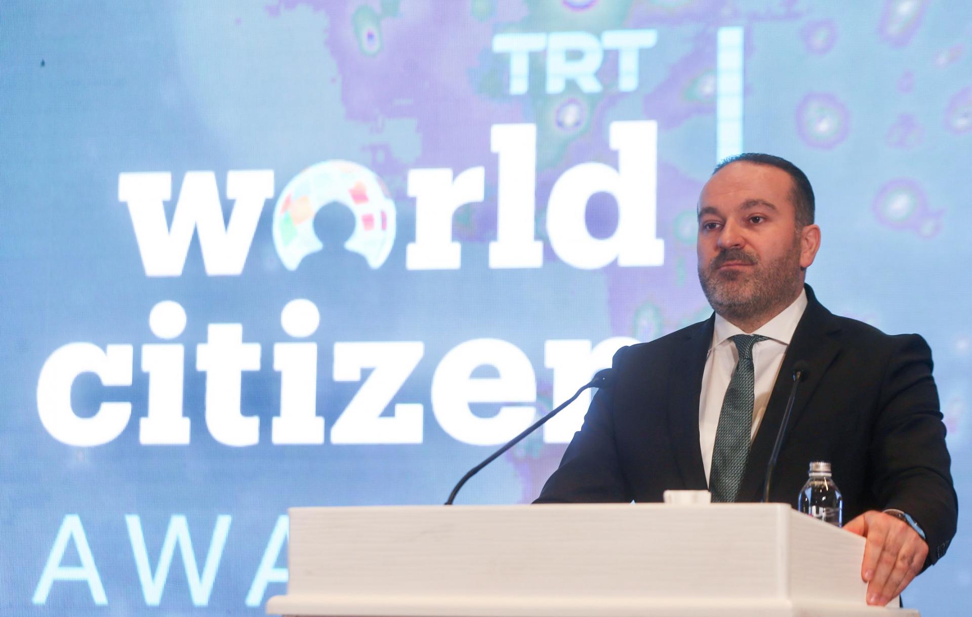 La cerimonia dei "Premi TRT World Citizen 2020 e 2021”