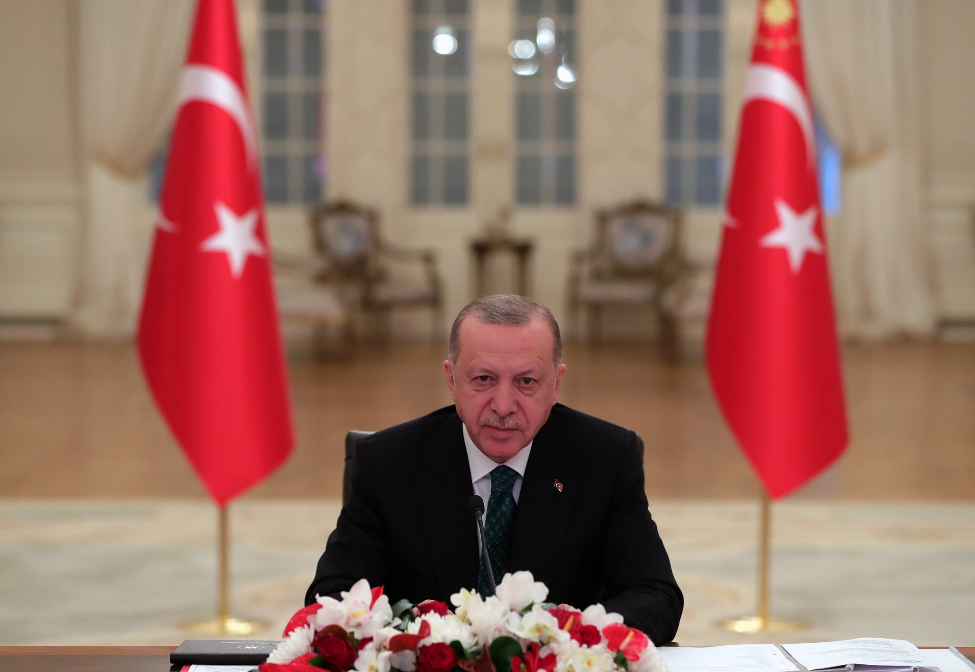 سخنان رئیس جمهور اردوغان در مورد عملیات ترکیه علیه سازمان تروریستی پ.ک.ک در شمال عراق
