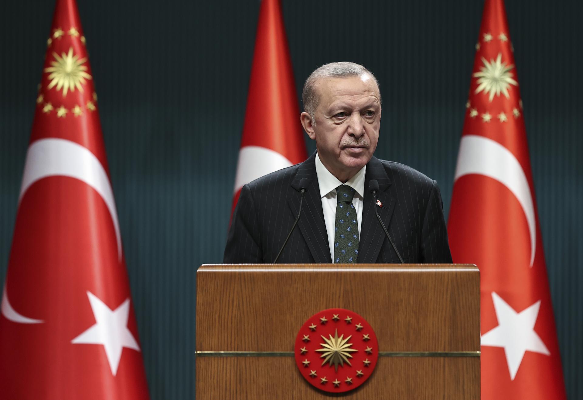 Prezident Erdogan Ministrler kabinetiniň mejlisinden soň beýanat berdi