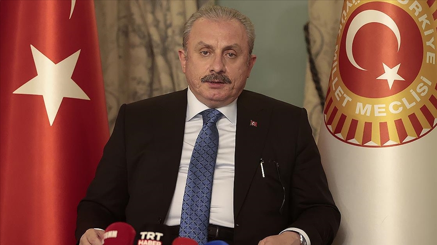 ترکی کی  کی قومی اسمبلی کے اسپیکر  مصطفیٰ شَن توپ نے رومانیہ کے قومی دن پر مبارکباد کا پیغام