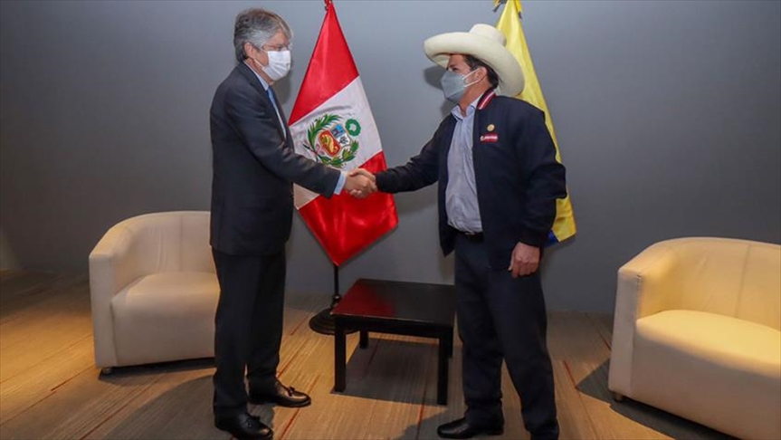 Pedro Castillo habló con el presidente de Ecuador sobre integración regional y DDHH