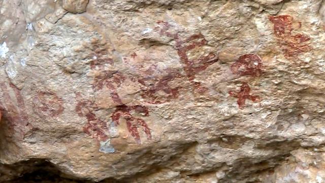 Se encontraron pinturas rupestres de 8 mil años en Mersin