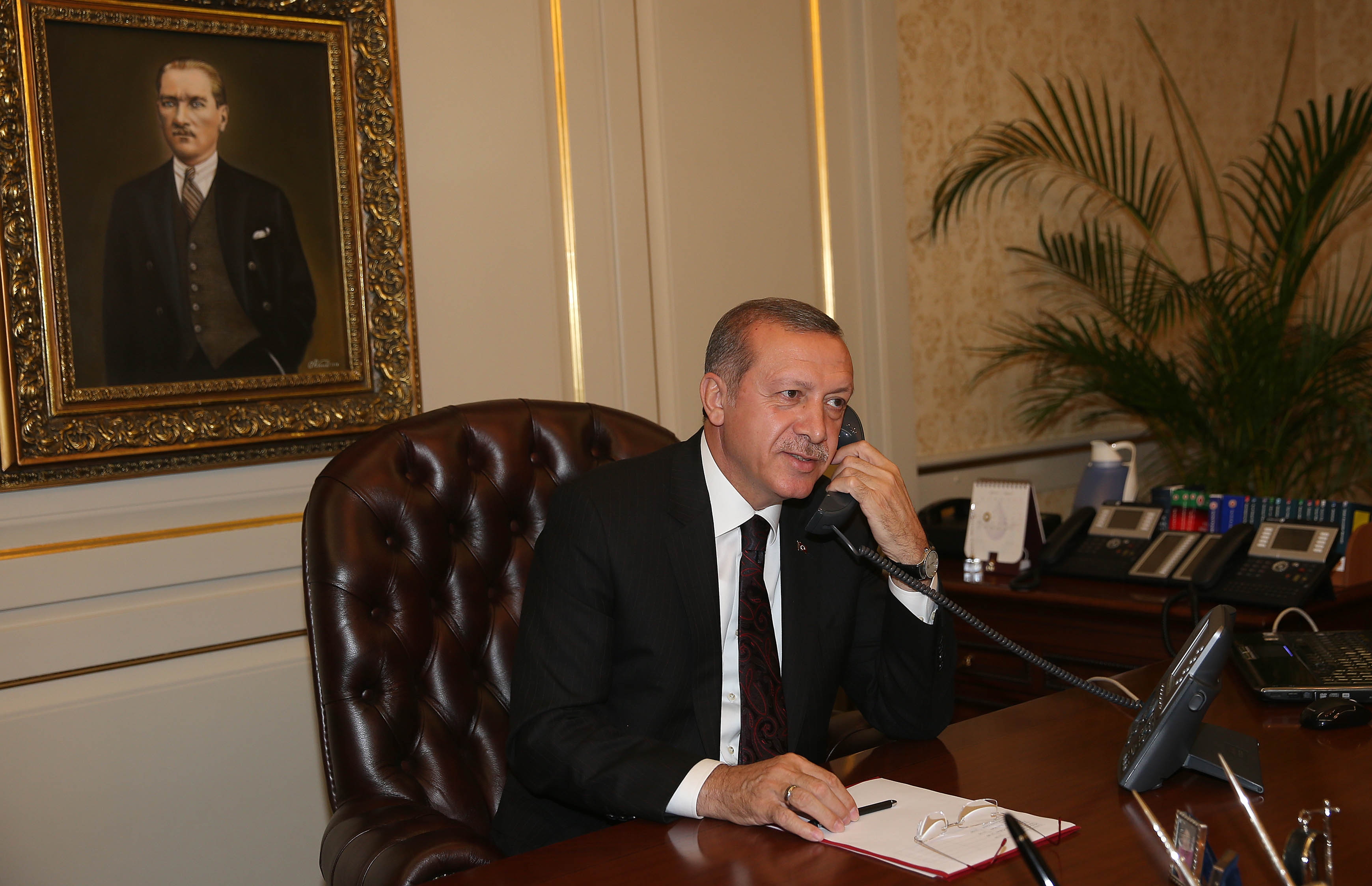 ترک صدر کی سویڈش وزیر اعظم اور نیٹو کے سیکرٹری جنرل سے رابطے
