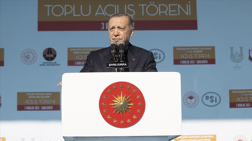 رجب طیب اردوغان در شانلی اورفا: در مبارزه با تروریسم مصمم هستیم