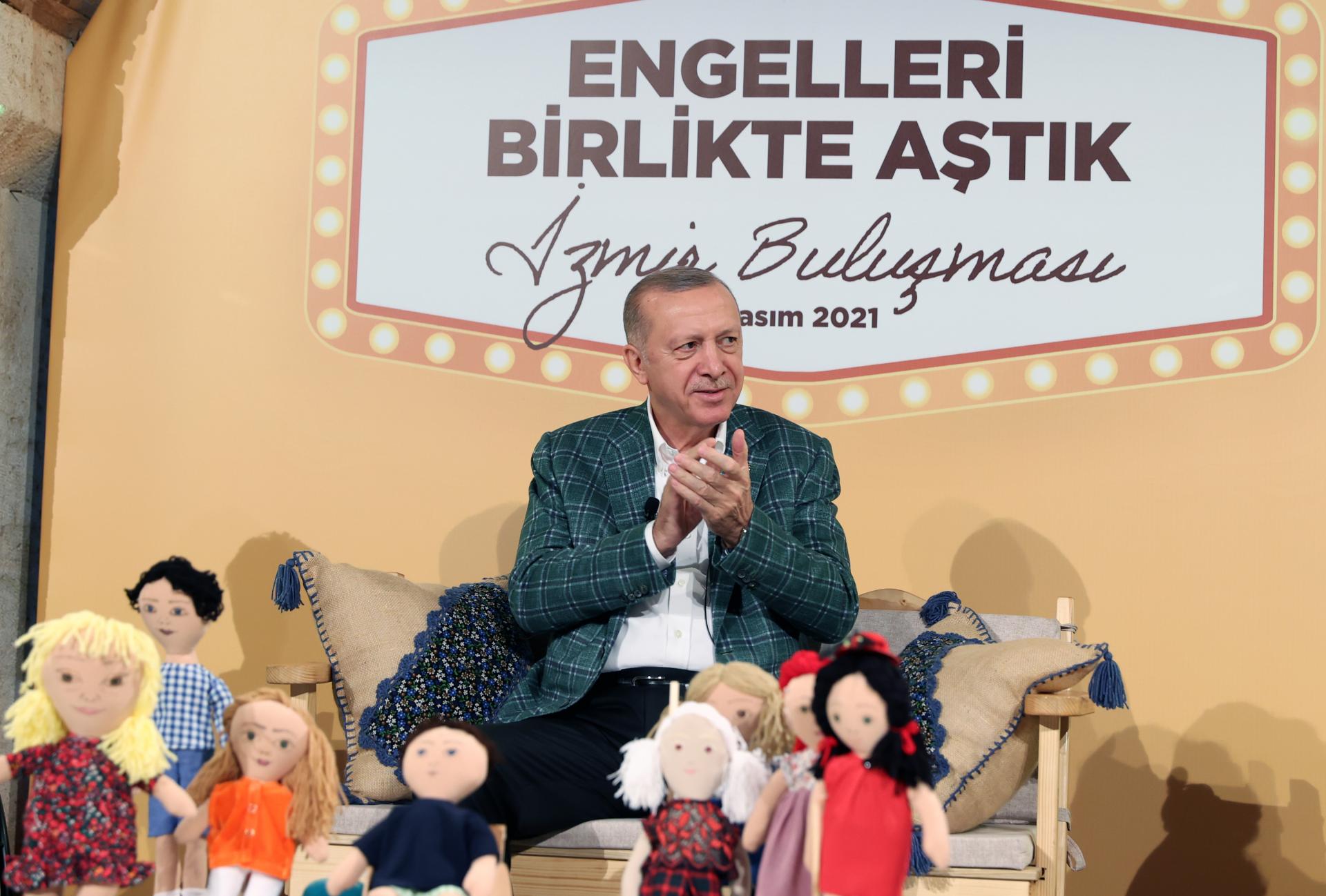 Эрдоган: «Майыптарды дайындоодо рекорд койдук»