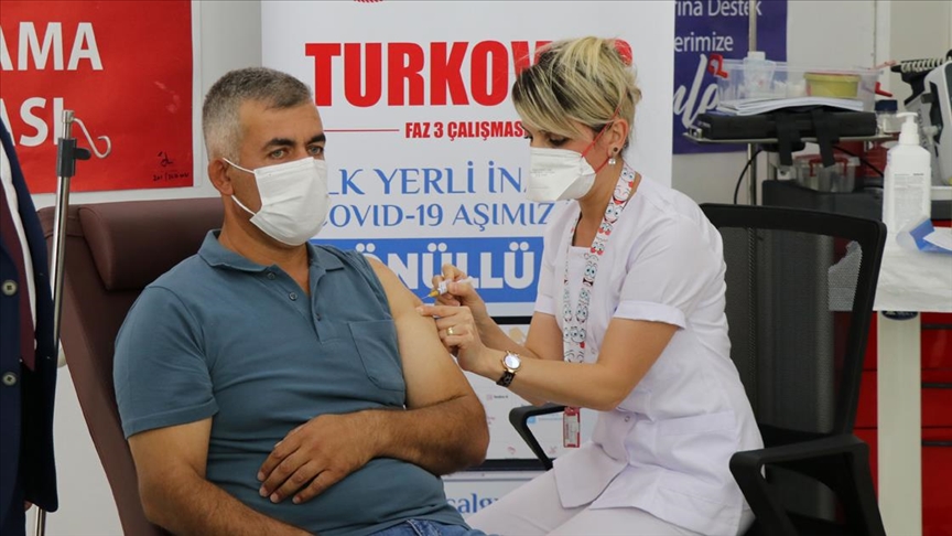 Турската ваксини срещу коронавируса Турковак няма странични ефекти
