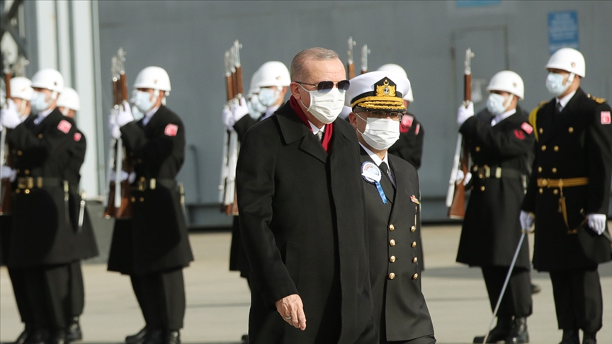 ناوچه استانبول طی مراسمی، در حضور اردوغان به آب انداخته‌شد