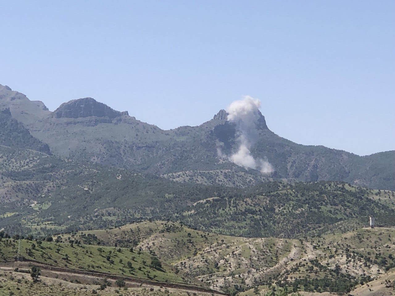 土耳其安全力量在朱迪山对PKK发起军事行动