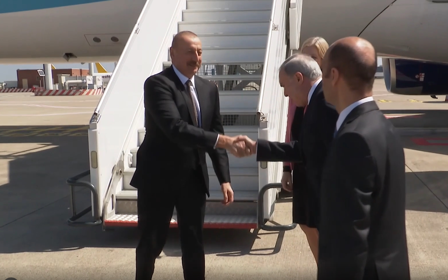 سفر رئیس جمهور آذربایجان به بروکسل پایتخت بلژیک
